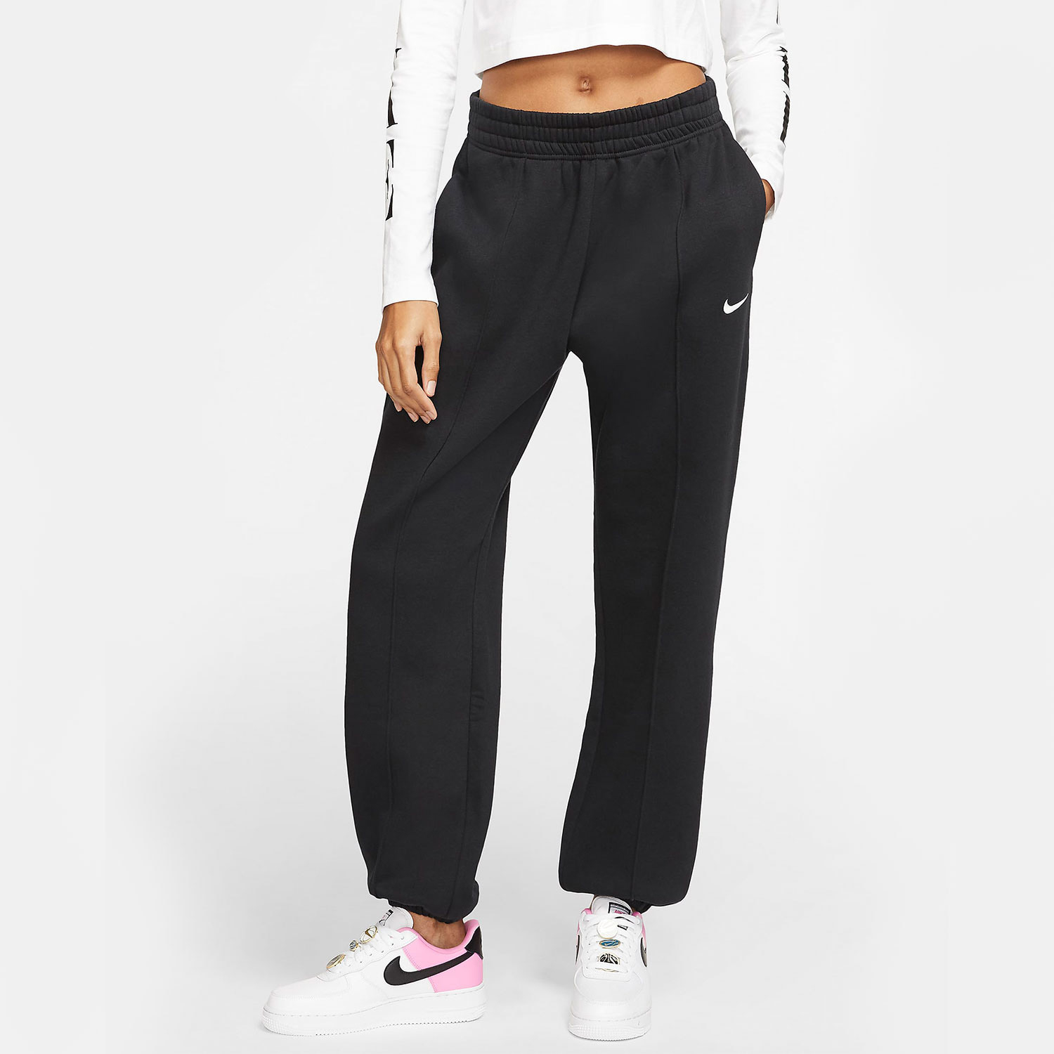 Winter Clothing Nike - ナイキ オリジナルス レディース 秋冬 ニット フリース