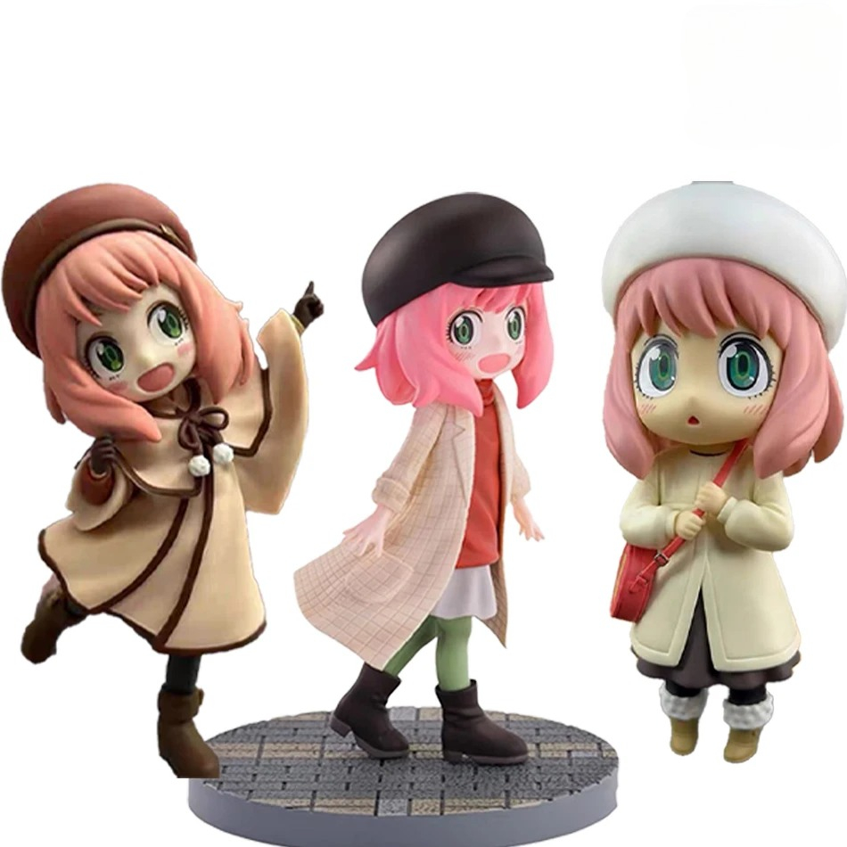 Winter Clothing Pictures - 13 センチメートル新アニメスパイ X ファミリーコード: ホワイトおもちゃ PVC