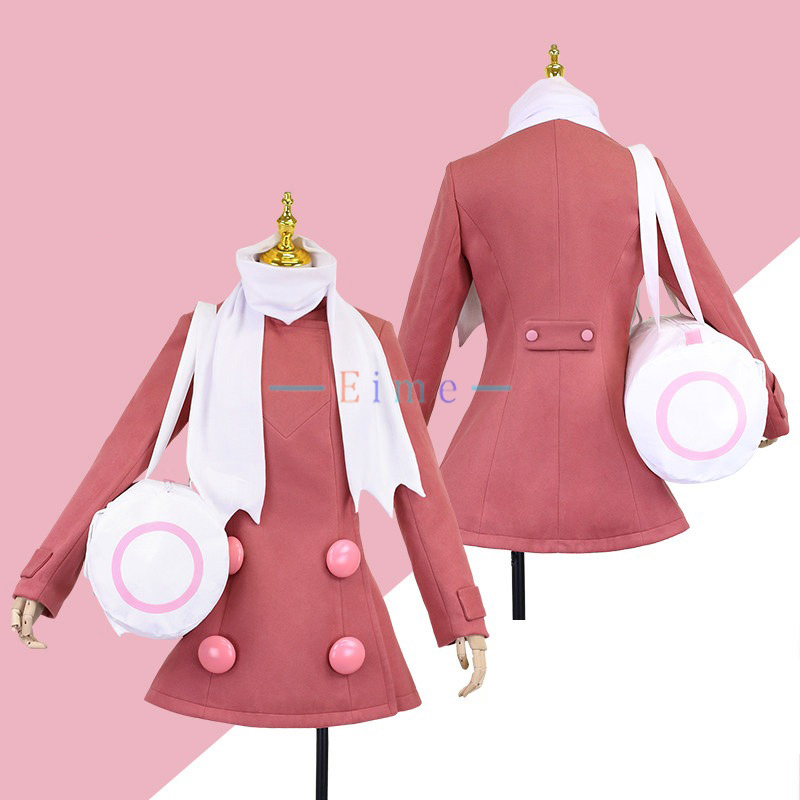 ドーンコスプレ衣装女性男性冬服ドレススカーフ帽子バッグハロウ - Winter Clothing Pictures のレビューと価格