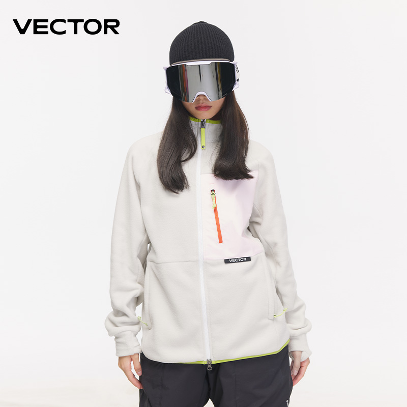 ベクトルフリースジャケット女性秋冬暖かいコート男性服 202 - Winter Clothing Vector のレビューと価格