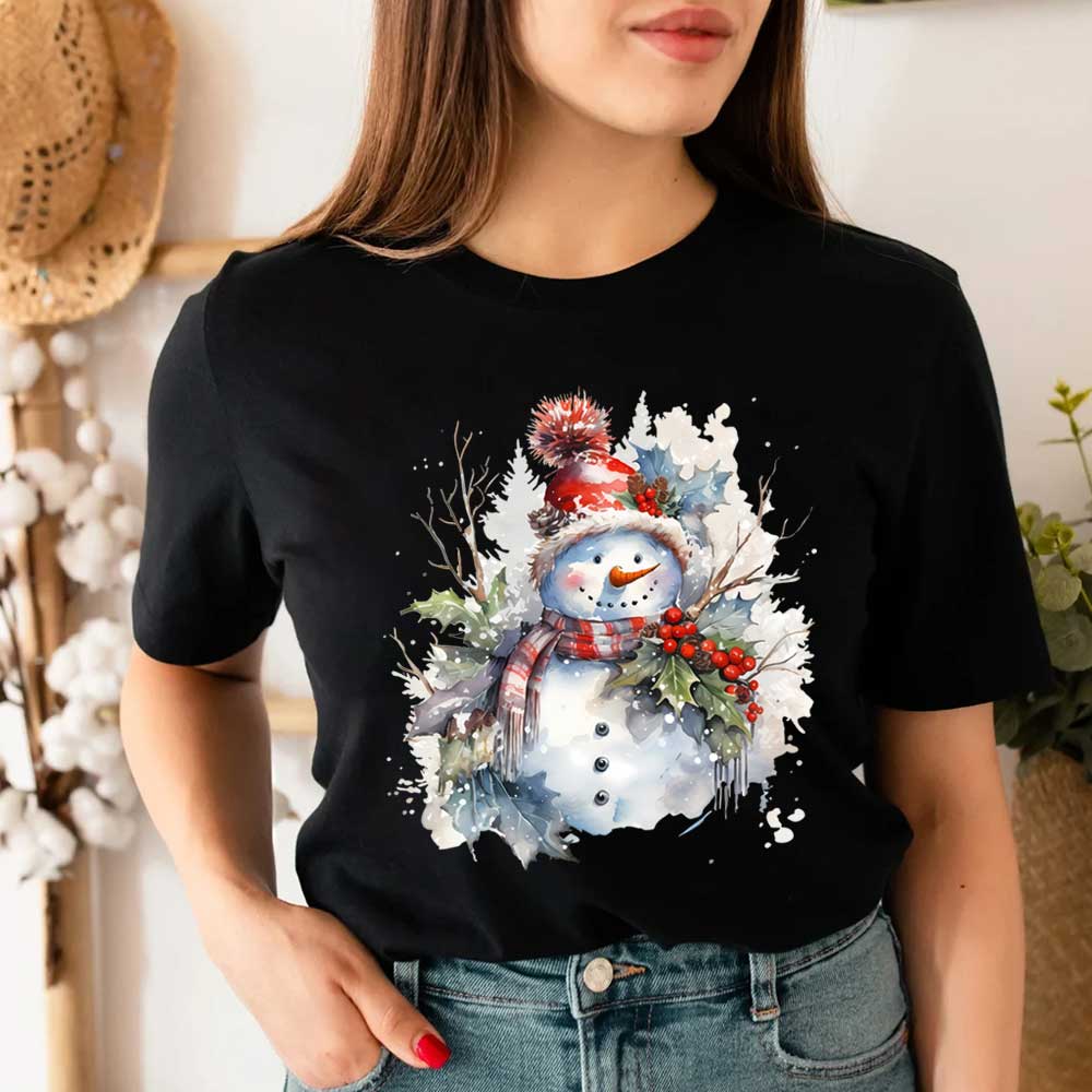 かわいい雪だるまデザインアイロン転写衣料用 DIY A レベ - Winter Clothing Pictures のレビューと価格