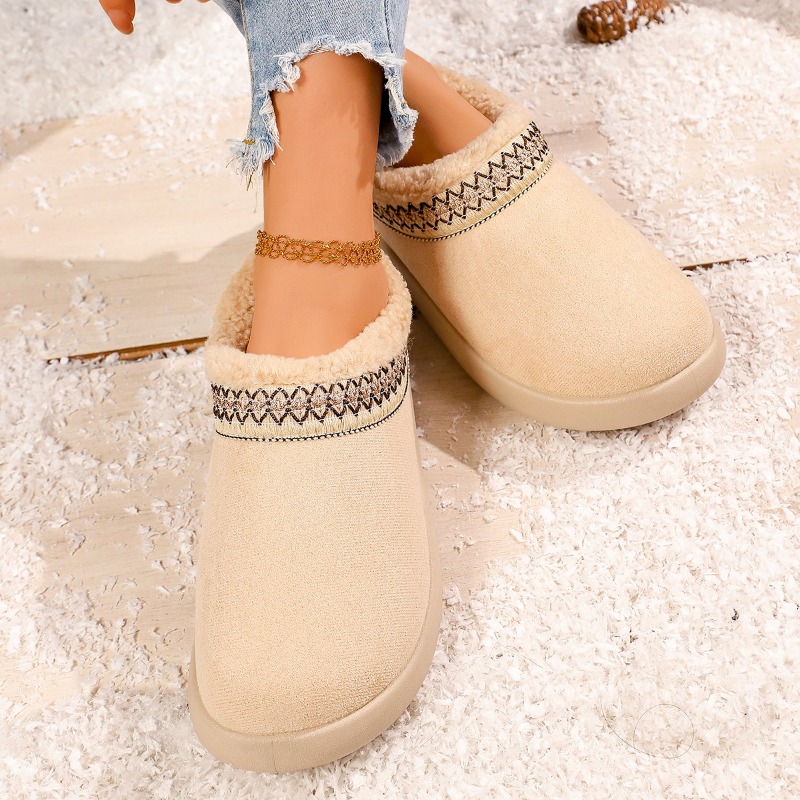 2027年新作 レディースプラッシュスリッパ おしゃれな厚底 - Snow Boot Fur Lined のレビューと価格