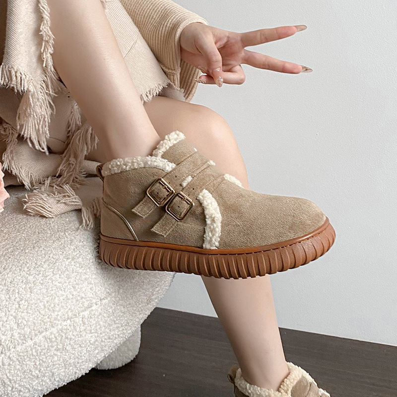2025年新作 レディース 冬用 プラットフォーム スノーブ - Snow Boot Fur Lined のレビューと価格