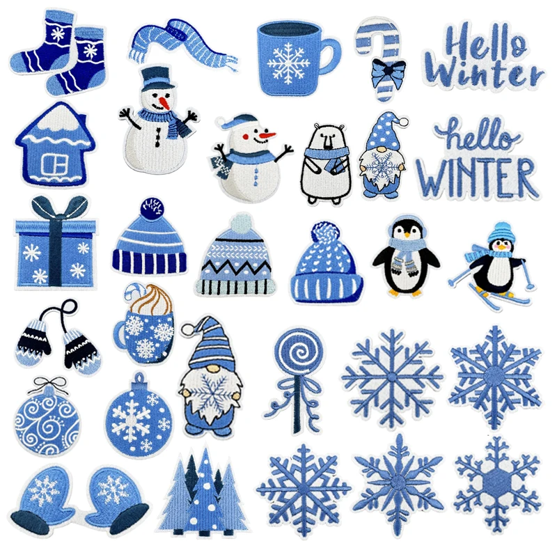 クリスマスツリーの刺embroideredパッチ,アイロン, - Winter Clothing Pictures のレビューと価格