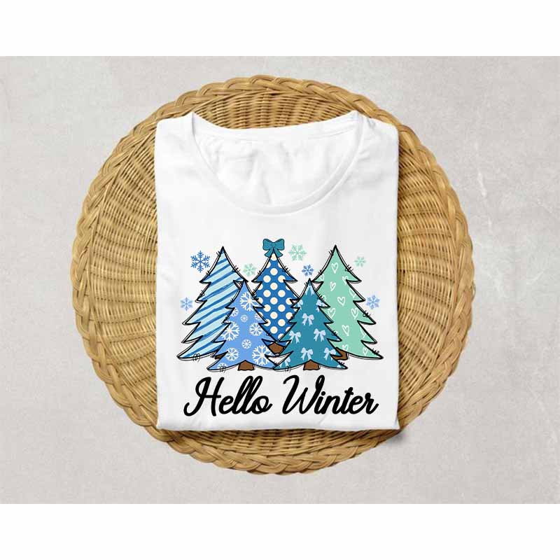 衣類の転写パッチ、快適な熱伝達、Tシャツのハロー冬のステッカ - Winter Clothing Pictures のレビューと価格