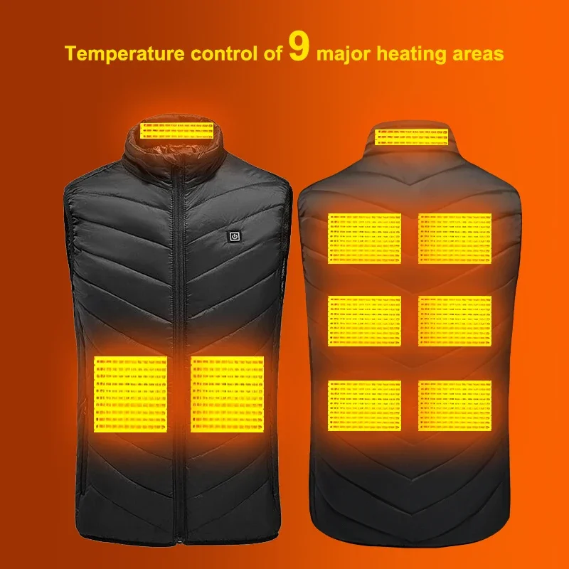 PHMAX 加熱ベスト冬暖かいハイキング加熱ジャケットベスト - Winter Under Clothing のレビューと価格