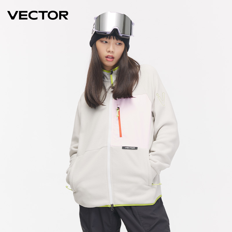 ベクトルフリースジャケット女性秋冬暖かいコート男性服 202 - Winter Clothing Vector のレビューと価格