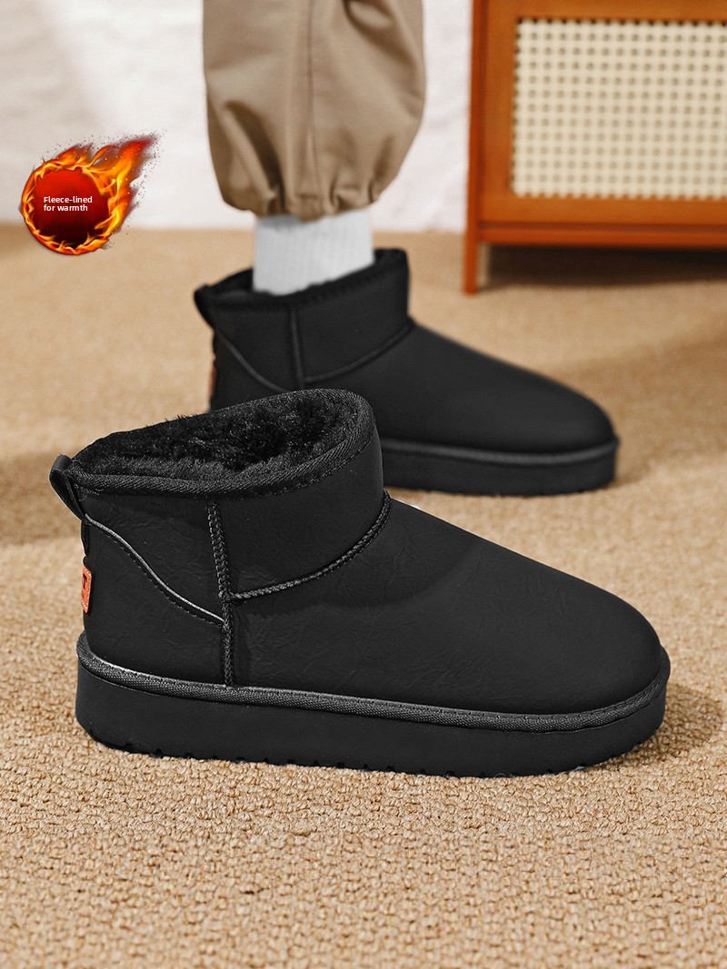 メンズウィンタースノーブーツ、フリース裏地付き、ブレッドスタ - Snow Boot Fur Lined のレビューと価格