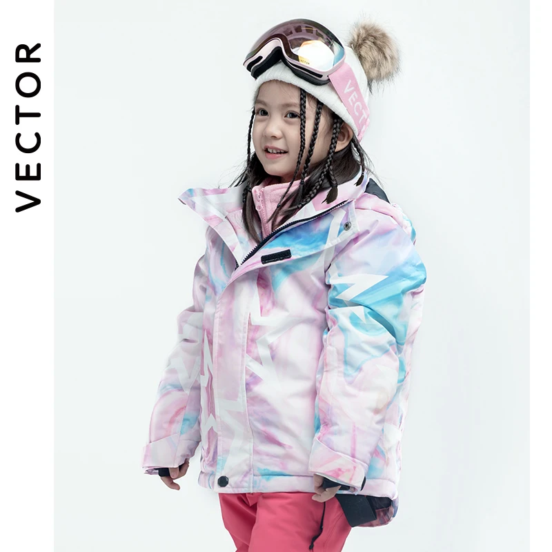 ベクトル-子供の防水雪服、防風暖かい服、男の子と女の子のため - Winter Clothing Vector のレビューと価格